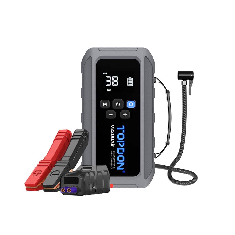 Booster de batterie et gonfleur TOPDON V2200Air 2200A